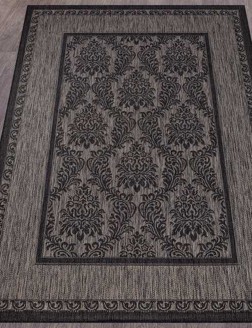 Ковёр VEGAS-S001-D-GRAY-BLACK-STAN Российский Ковёр Циновка Вегас.
Цена указана за 1 кв/метр.