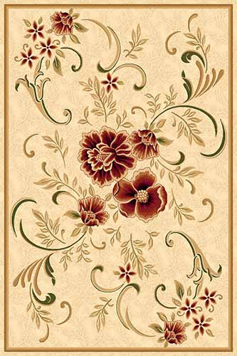 Прямоугольный ковер DA VINCI CM14 CREAM Российский ковер DA VINCI фабрики Меринос CM14 CREAM Цена указана за 1 квадратный метр