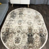 Турецкий ковер DOKU-9354B-GREY-BROWN-OVAL