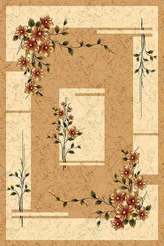 Прямоугольный ковер DA VINCI D024 BEIGE Российский ковер DA VINCI фабрики Меринос D024 BEIGE Цена указана за 1 квадратный метр