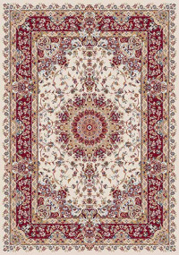 Прямоугольный ковер SHAHREZA D206 CREAM-RED