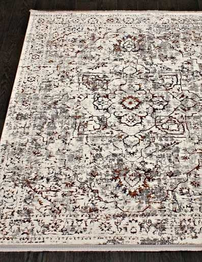 Ковёр ERKAPLAN PAMIR 7252A-WHITE Турецкий Ковёр Эркаплан Памир 7252A-WHITE-WHITE Цена указана за 1 кв/метр.