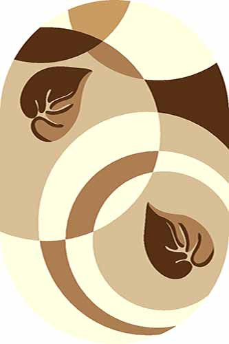 Овальный ковер SUNRISE D052 BEIGE Российский ковер САНРАЙЗ фабрики Меринос D052 BEIGE Цена указана за 1 квадратный метр