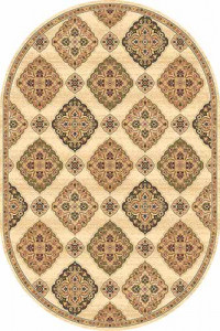 Овальный ковер VALENCIA DELUXE D247 CREAM