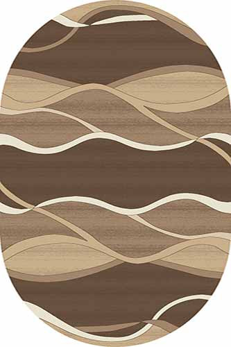 Овальный ковер MEGA carving D267 BEIGE Российский ковер МЕГА КАРВИНГ фабрики Меринос D267 BEIGE Цена указана за 1 квадратный метр