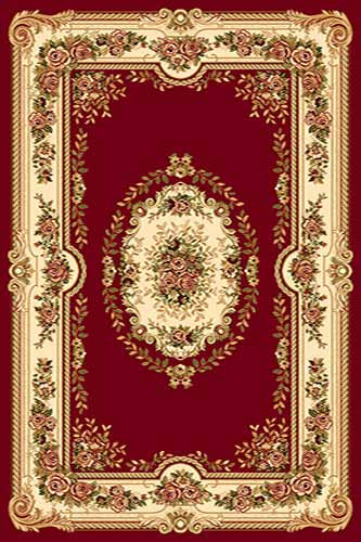 Прямоугольный ковер VALENCIA D007 RED Российский ковер ВАЛЕНСИЯ фабрики Меринос D007 RED Цена указана за 1 квадратный метр