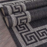 Ковёр VEGAS-S002-BLACK-GRAY-STAN