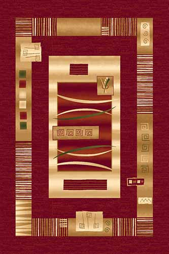 Прямоугольный ковер DA VINCI D025 RED Российский ковер DA VINCI фабрики Меринос D025 RED Цена указана за 1 квадратный метр