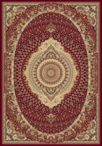 Прямоугольный ковер BUHARA D426 RED Российский ковер БУХАРА фабрики Меринос P035 RED Цена указана за 1 квадратный метр