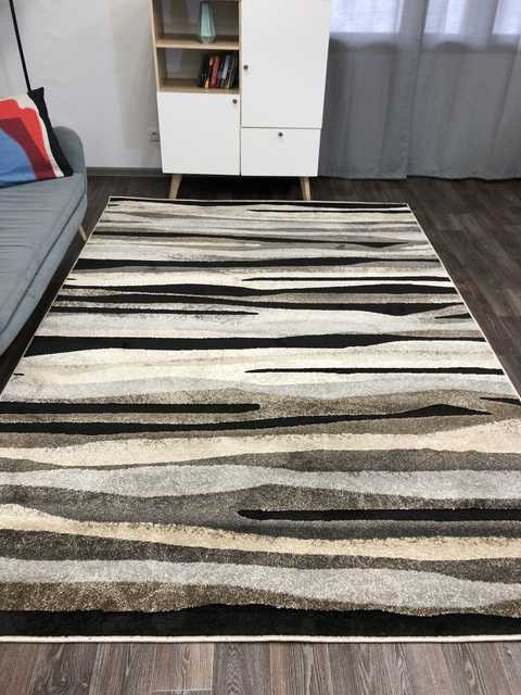 Ковёр IBIZA-4091-BEIGE-BLACK-STAN Российский Ковёр Ибица Цена указана за 1 кв/метр.