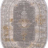 Турецкий ковер ATLAS-9305-GREY-BLUE-OVAL