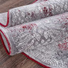 Турецкий ковер SATINE-S106B-KOYU-GREY-COKEN-RED-OVAL