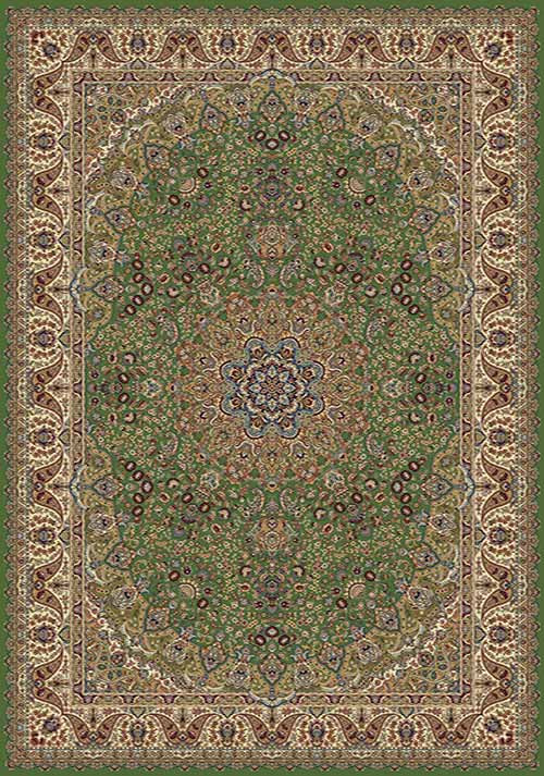 Прямоугольный ковер BUHARA D369 GREEN Российский ковер БУХАРА фабрики Меринос D369 GREEN Цена указана за 1 квадратный метр