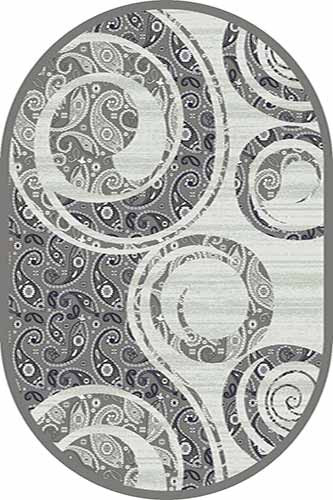 Овальный ковер MEGA carving D269 D.GRAY Российский ковер МЕГА КАРВИНГ фабрики Меринос D269 D.GRAY Цена указана за 1 квадратный метр