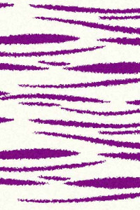 Прямоугольный ковер SHAGGY ULTRA S608 BONE-PURPLE