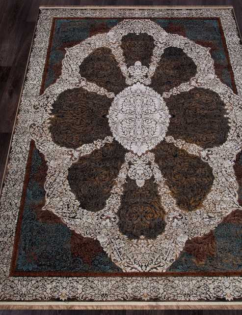 Иранский ковер SHEIKH-9239-BROWN-STAN Персидские ковры SHEIKH Цена указана за кв. метр
