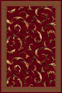 Прямоугольный ковер OLYMPOS D343 RED