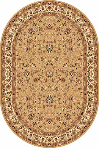 Овальный ковер IZMIR 5471 BEIGE Российский ковер Измир фабрики Меринос 5471 BEIGE Цена указана за 1 квадратный метр