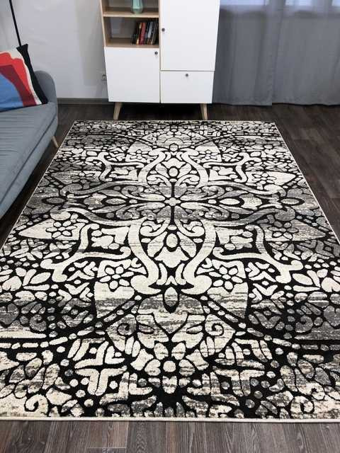 Ковёр IBIZA-4101-BEIGE-BLACK-STAN Российский Ковёр Ибица Цена указана за 1 кв/метр.