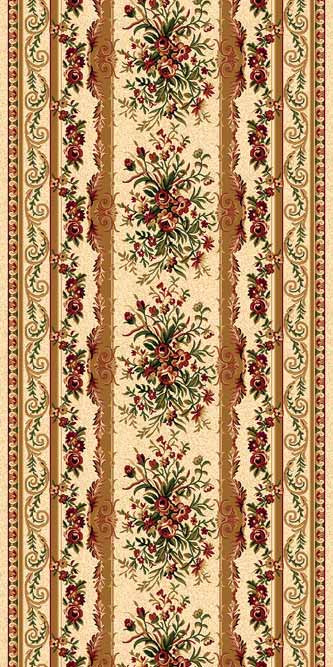 Ковровая дорожка DA VINCI 5245 CREAM Российский ковер DA VINCI фабрики Меринос 5245 CREAM Цена указана за 1 квадратный метр