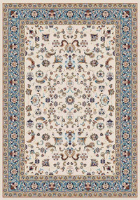 Прямоугольный ковер SHAHREZA D210 CREAM-BLUE-2
