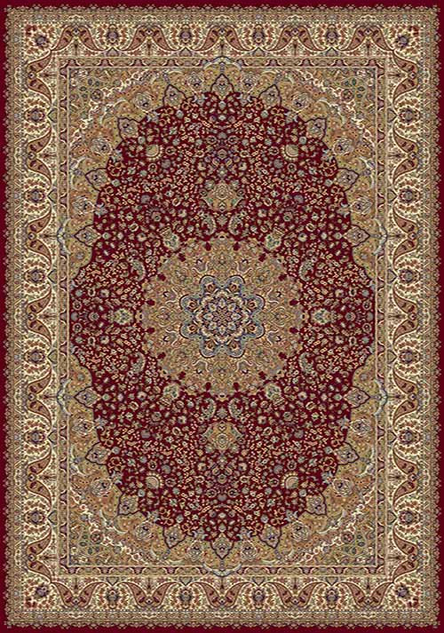 Прямоугольный ковер BUHARA D369 RED Российский ковер БУХАРА фабрики Меринос D369 RED Цена указана за 1 квадратный метр