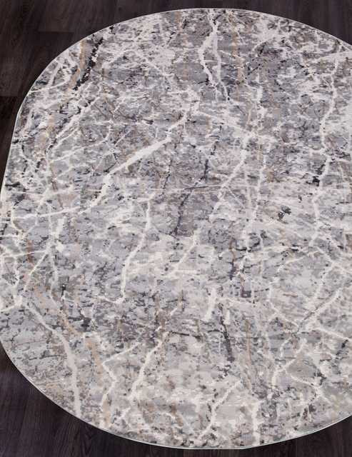 Турецкий ковер EFES-G507A-WHITE-D-VIZON-OVAL Восточные ковры EFESЦена указана за квадратный метр