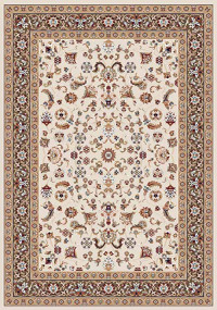 Прямоугольный ковер SHAHREZA D210 CREAM-BROWN-2