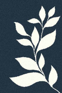 Прямоугольный ковер PLATINUM T647 NAVY-NATURAL