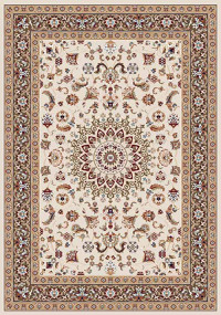 Прямоугольный ковер SHAHREZA D210 CREAM-BROWN