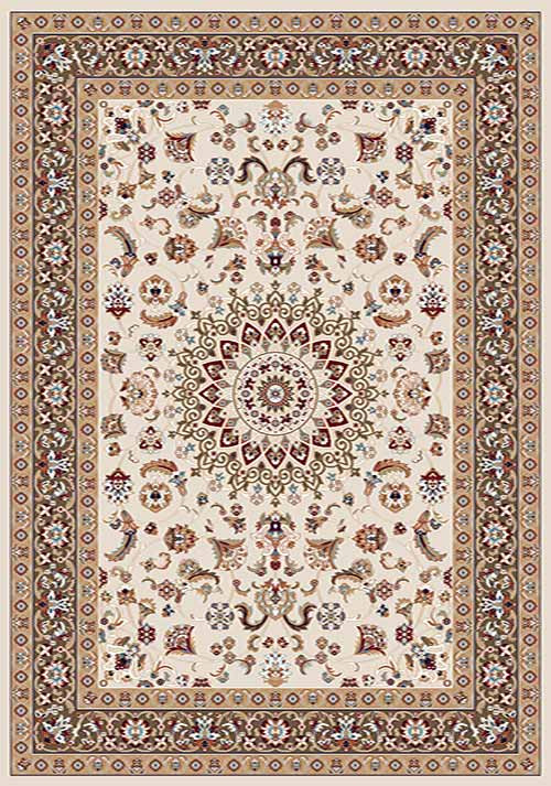 Прямоугольный ковер SHAHREZA D210 CREAM-BROWN Российский ковер ШАХРЕЗА фабрики Меринос D210 CREAM-BROWN Цена указана за 1 квадратный метр