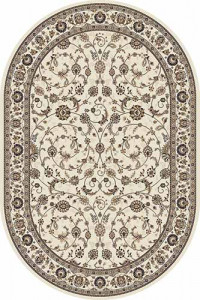 Овальный ковер VALENCIA DELUXE D251 CREAM-BROWN