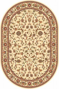 Овальный ковер VALENCIA DELUXE D251 CREAM
