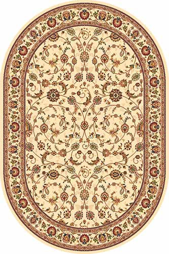 Овальный ковер VALENCIA DELUXE D251 CREAM Российский ковер ВАЛЕНСИЯ ДЕЛЮКС фабрики Меринос D251 CREAM Цена указана за 1 квадратный метр