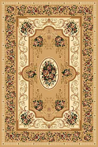 Прямоугольный ковер DA VINCI D084 BEIGE Российский ковер DA VINCI фабрики Меринос D084 BEIGE Цена указана за 1 квадратный метр