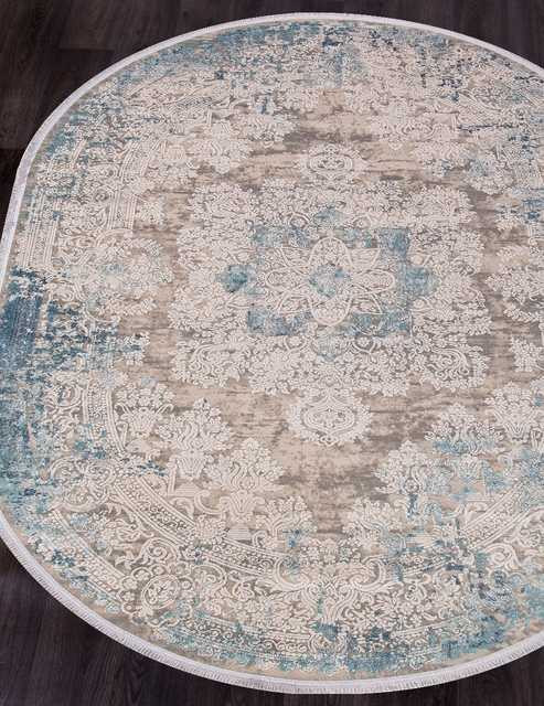 Турецкий ковер BIBLOS-9304-BEIGE-BLUE-OVAL Восточные ковры BIBLOS
Цена указана за квадратный метр