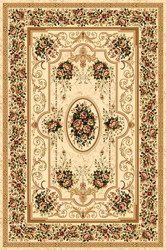 Прямоугольный ковер DA VINCI D084 CREAM Российский ковер DA VINCI фабрики Меринос D084 CREAM Цена указана за 1 квадратный метр