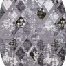 Турецкий ковер SATINE-S110B-KOYU-GREY-COKEN-GREEN-OVAL