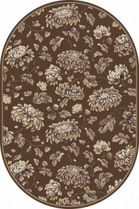 Овальный ковер VALENCIA DELUXE D253 BROWN
