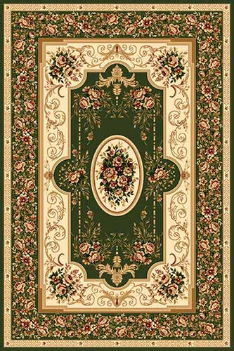 Прямоугольный ковер DA VINCI D084 GREEN Российский ковер DA VINCI фабрики Меринос D084 GREEN Цена указана за 1 квадратный метр