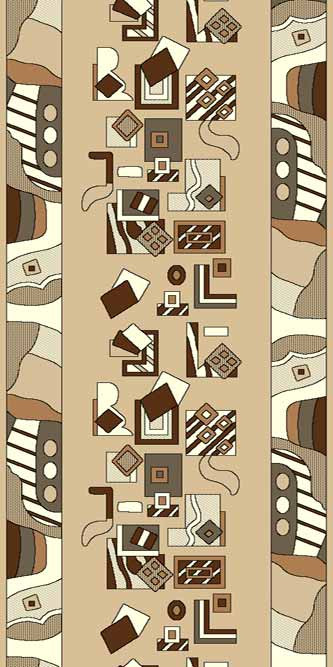Ковровая дорожка SUNRISE FUL8 BEIGE Российский ковер САНРАЙЗ фабрики Меринос FUL8 BEIGE Цена указана за 1 квадратный метр