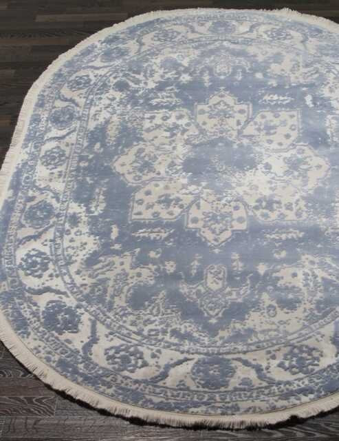Турецкий ковер TRUVA-08311T-BLUE-BLUE-OVAL Восточные ковры TRUVA
Цена указана за квадратный метр