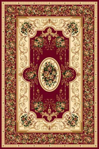 Прямоугольный ковер DA VINCI D084 RED