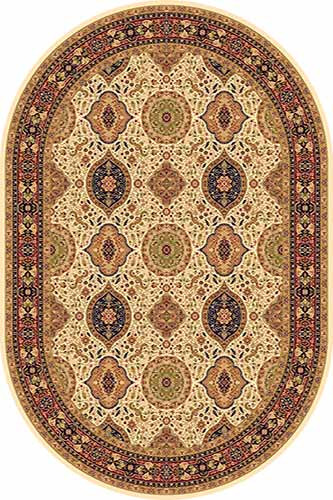 Овальный ковер IZMIR D101 CREAM Российский ковер Измир фабрики Меринос D101 CREAM Цена указана за 1 квадратный метр