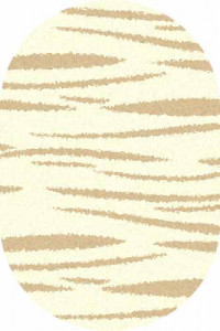 Овальный ковер SHAGGY ULTRA S608 CREAM-BEIGE