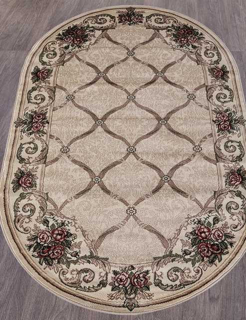 Ковёр COLIZEY-D468-CREAM-OVAL Российский Ковёр Колизей.Цена указана за 1 кв/метр.