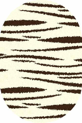 Овальный ковер SHAGGY ULTRA S608 CREAM-BROWN Российский ковер ШАГГИ УЛЬТРА фабрики Меринос S608 CREAM-BROWN Цена указана за 1 квадратный метр