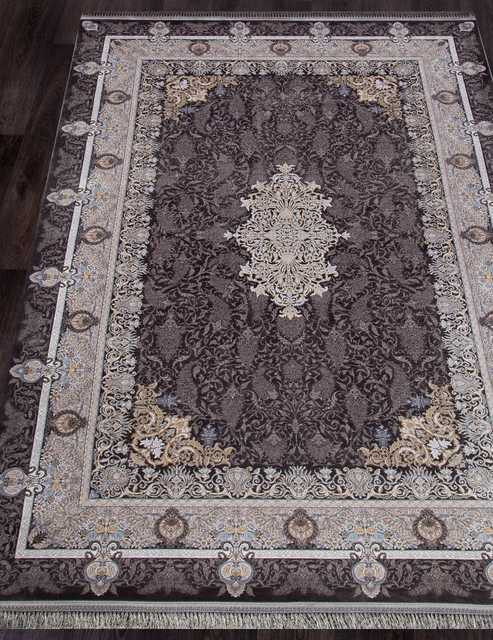 Иранский ковер FARSI 1200 G247-DARK-GRAY-STAN Персидские ковры FARSI 1200 Цена указана за кв. метр