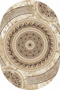 Овальный ковер VALENCIA DELUXE D300 CREAM-BROWN
