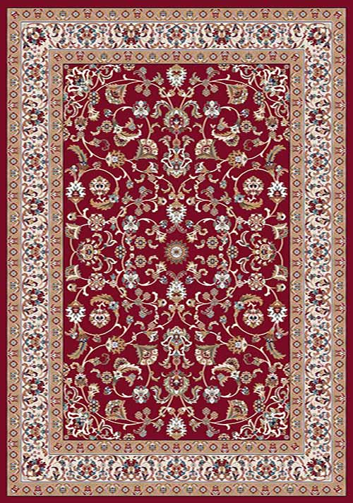 Прямоугольный ковер SHAHREZA D210 RED-2 Российский ковер ШАХРЕЗА фабрики Меринос D210 RED-2 Цена указана за 1 квадратный метр